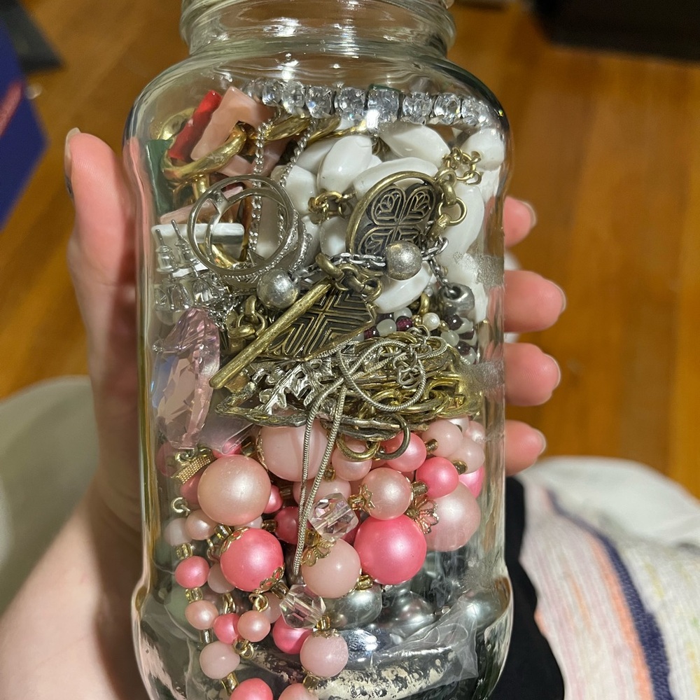 Mystery jewelry jar